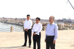 省稳住经济基本盘督导和服务工作组莅临优发国际港务集团调研