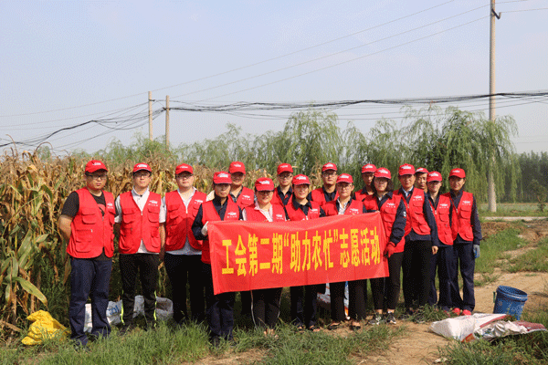 万通优发国际控股集团工会组织开展第二期 “助力农忙”志愿服务活动